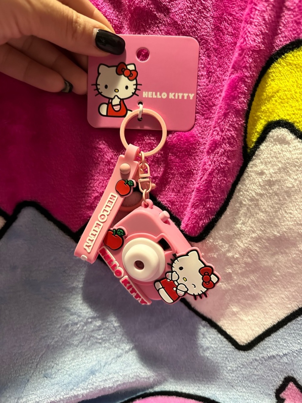 Hello kitty camera keychain/bag charm (Sanrio)